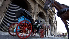 Aus für Roms umstrittene Pferdekutschen naht