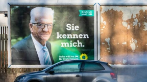 Grüne vor Landtagswahl weiter deutlich vorn