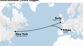 Google verlegt ein neues Unterseekabel nach Europa