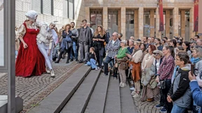 Osterspaziergang mit Goethes Faust in Frankfurts Innenstadt
