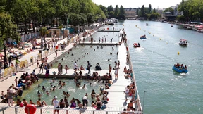 Paris öffnet Freibad in Kanalbecken 