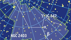 Das Sternbild Giraffe