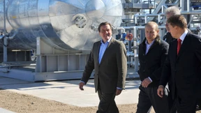 Schlüssellochshow am Kamin