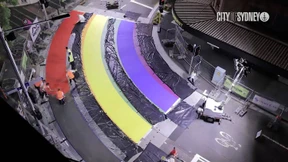 Regenbogen für „Mardi Gras”