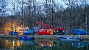 Bahn repariert nach Zugunfall die Gleise
