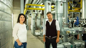 Grüner Weichspüler