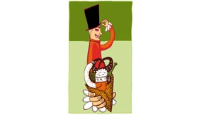 Pürierte Wurst im Wundereis