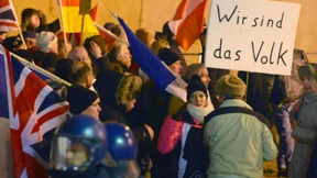 Verletzte und Festnahmen bei Protesten gegen Pegida