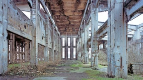 Holzmodule für die zivile Nutzung von Hitlers Raketenstadt