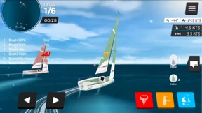 Virtueller Wind und Wellengang