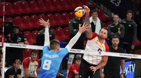 Deutsche Volleyballer erreichen vorzeitig EM-Achtelfinale