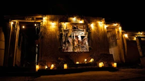 Faszinierende Kunst am Strand