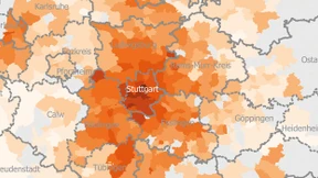 Kauf- und Mietpreise in der Region Stuttgart