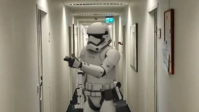 Und plötzlich steht ein Stormtrooper im Büro