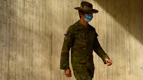 Soldaten überwachen den Lockdown in Sydney