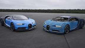 Fährt ein Bugatti komplett aus Lego?