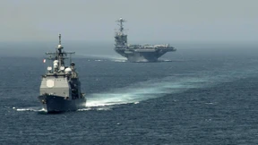 Iran feuert Raketen unweit von amerikanischem Flugzeugträger