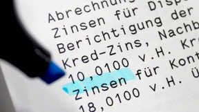 Dispozinsen sind zu hoch und oft intransparent