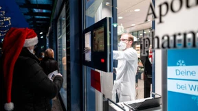 Der große Andrang auf die FFP2-Masken