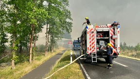 Katastrophenfall wegen Waldbrand ausgerufen
