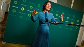 Baerbock spielt noch auf Sieg