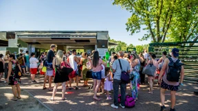 In den Bädern wird der Platz knapp