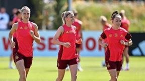 Bastelstunde mit Bundestrainer vor dem Viertelfinale