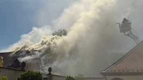 Feuer in Gärtnerei von Kloster in Seligenstadt
