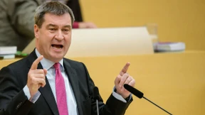 Erste Regierungserklärung von Markus Söder