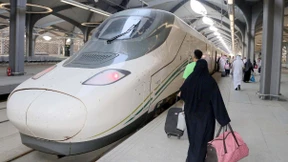 Muslimische Pilger sind jetzt mit Tempo 300 unterwegs