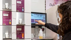 Duschgel zum Abfüllen im Supermarkt