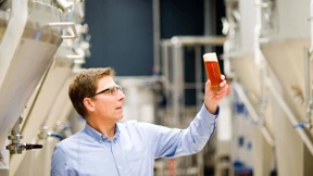 Kellertrübes und Grie Soß mit Hopfen