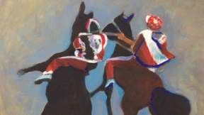 Papier atmet weiß oder Ein Winterluftholen