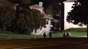 Villa versinkt im Erdboden