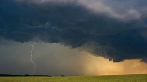 Nur jeder zehnte Blitz erreicht die Erde