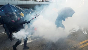 Tränengas und Molotow-Cocktails bei Hongkonger Demonstration