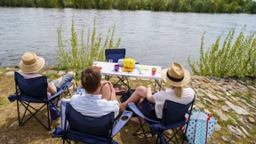 Genießen unter freiem Himmel