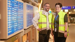 Segen vor dem Boarding