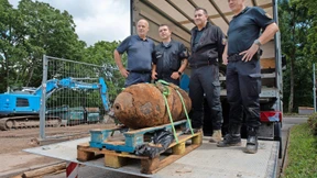Blindgänger in Mainz entschärft