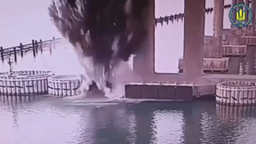 Ukraine greift Krim-Brücke an