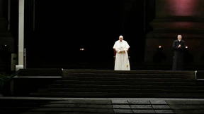 Papst begeht Kreuzwegprozession