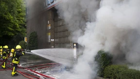 Feuerwehr mit Großaufgebot im Einsatz