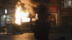 Mehr als 50 Verletzte bei Krawallen rund um Fußballspiel