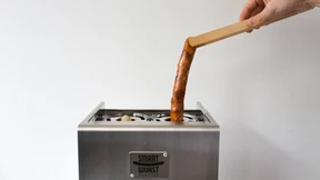 Ein Toaster für die Wurst