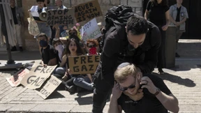 Friedensaktivisten fordern Waffenstillstand im Gazastreifen