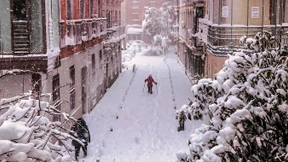 Riesenslalom durch Madrid