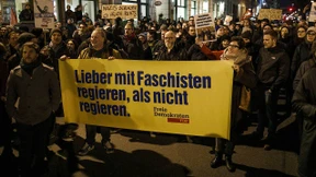Proteste gegen FDP in Berlin