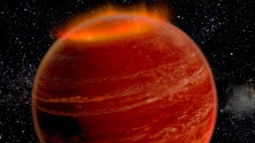 Das seltsame Leuchten eines Braunen Zwerges