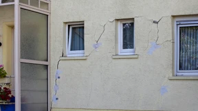 Bodenerosionen verursachen Häuserschäden