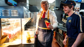 Wie Donald Trump einmal Pommes bei McDonald’s verkaufte